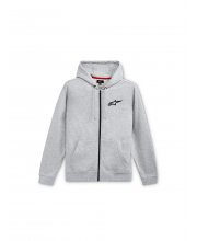 Grey Alpinestars Ageless Chest Hoodie at JTS Biker Clothing